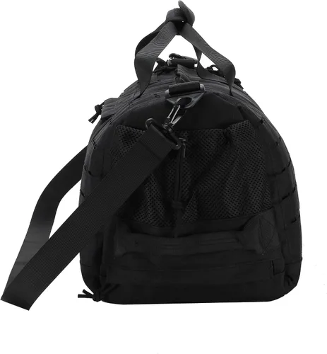 Miniatura 4 de SEYATULLH Bolsa de lona táctica militar para hombres y mujeres con compartimento para zapatos, bolsa de gimnasio, bolsa de fitness, bolsa
