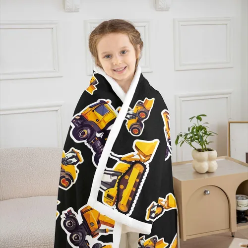 Miniatura 39 de Manta Throw con Estampado Egipcio Dorado Estilo Antiguo Egipto Manta Sherpa Patrón de Jeroglíficos del Antiguo Egipto Manta de Vellón para Niños