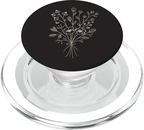 Miniatura 8 de PopSockets PopSockets intercambiables con diseño de flores silvestres beige arena bronceada