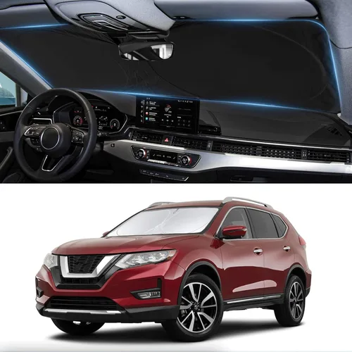 Miniatura 90 de Parasol para Honda CRV 2017-2022, parasol que se ajusta a HR-V CR-V LX EX EX-L, Sport Hybrid, Sport Touring Hybrid, accesorios para SUV, protector