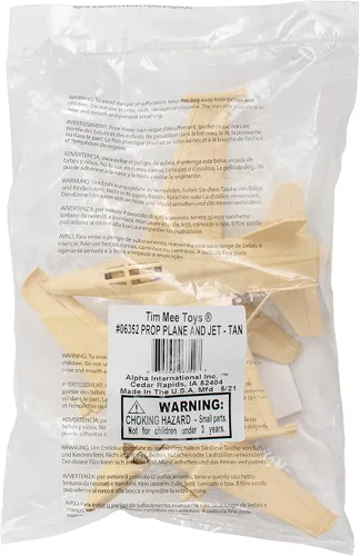 Miniatura 6 de TimMee Prop Plane & Fighter Jet - Desert Tan Plastic Army Men Aviones fabricados en Estados Unidos Bronceado del desi