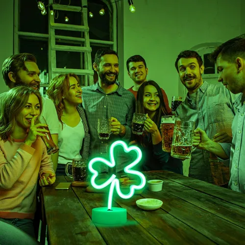 Miniatura 7 de Z luz de neón, Verde CLOVER