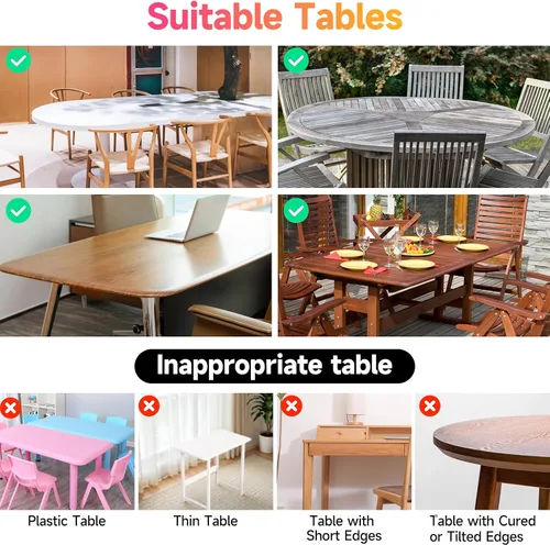 Miniatura 8 de Soporte Cuadrado para Telón de Fondo, Arco de Boda Soporte Ajustable Resistente, Soporte de Barra Sobre la Mesa con Abrazaderas, Marco de Globo