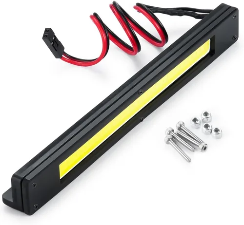 Miniatura 2 de MOHERO RC LED barra de luz de techo de la correa eslabonada de la lámpara de techo para 1/10 TRX4 Defender RC Car Upgrade Parts