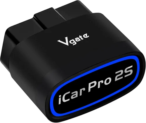 iCar Pro 2S OBD2 Adaptador Bluetooth Comprobación motor lector de código de vehículo Herramientas de diagnóstico para iOS y Android y Windows Hecho