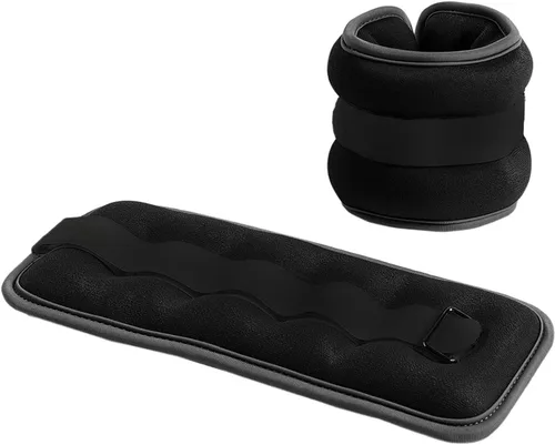 Miniatura 9 de Pesas de tobillo/muñeca, pesas pequeñas para mujeres y niños, equipo de ejercicio con correas ajustables para fitness, gimnasio, baile, caminar