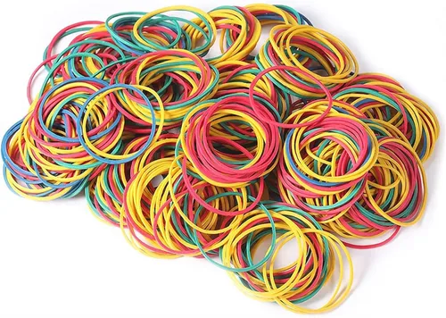 Miniatura 3 de 500 bandas de goma de 1.5 pulgadas, suministros de oficina, bandas elásticas de goma elásticas de uso general, bandas elásticas resistentes