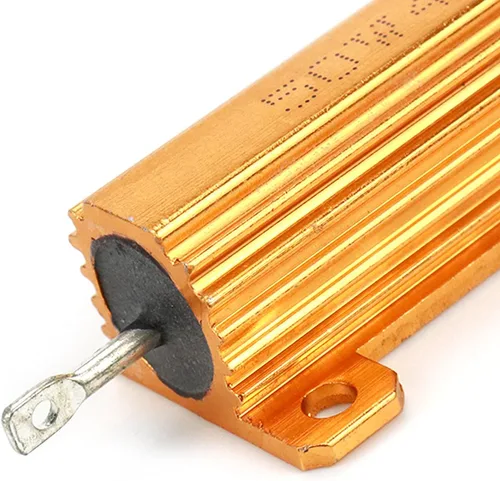 Miniatura 5 de RX24 50 W 4 Ohm Resistor Caja de aluminio Wirewound chasis montado -4pcs