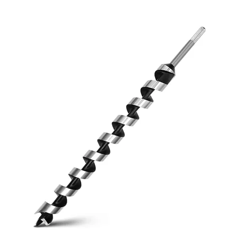 Miniatura 11 de Broca helicoidal de 0.94 x 11.8 pulgadas para madera, broca helicoidal con vástago hexagonal para madera blanda, madera dura, plástico