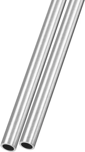 Miniatura 20 de METALLIXITY Tubo de acero inoxidable 304 (0.236 in de diámetro x 0.024 in de pared T x 11.811 in de largo), 2 piezas, tubo recto - para muebles