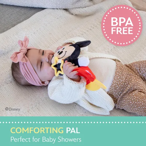 Miniatura 5 de Kids Preferred Disney Baby Mickey Mouse - Peluche y mordedor sensorial arrugado para bebés recién nacidos, niños y niñas de 10 pulgadas