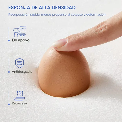 Miniatura 7 de PayLessHere Colchón de espuma viscoelástica de gel refrescante de té verde individual de 6 pulgadas, tamaño individual en una caja, firmeza media