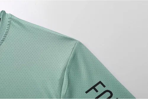 Miniatura 4 de FORBEMK Camisas de bicicleta para hombre, de manga larga, secado rápido, absorbe la humedad, para correr, senderismo, ciclismo, camiseta de manga