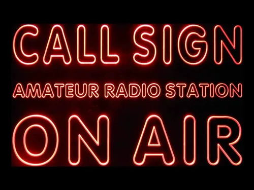 Miniatura 15 de ADVPRO wa-tm señal de llamada personalizada en la estación de radio aficionado del aire Led señal de neón