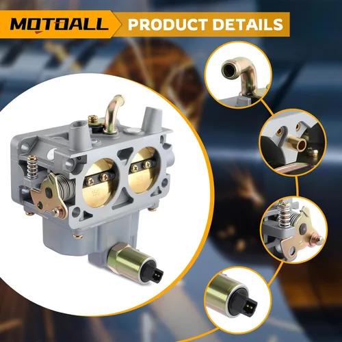 Miniatura 4 de MOTOALL 0E25480ESV Kits de carburador para Generac Guardian E0506 0E0506 E2548 0E2548 0E25480SRV Reemplazar para 0G4612 0K1588 GP15000 GP17500 GT760