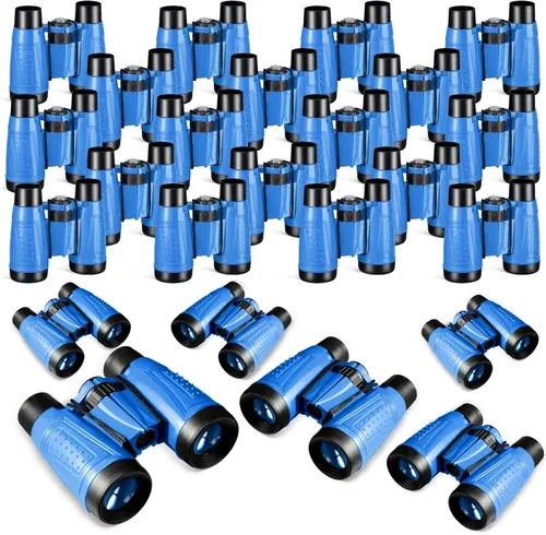 Miniatura 11 de Libima 24 prismáticos compactos educativos a granel con telescopio de cuerda para el cuello para aprender observación de aves, camping, senderismo