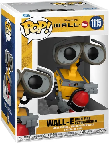 Funko Pop Disney: Wall-E- Wall-E con extintor de incendios multicolor 58558