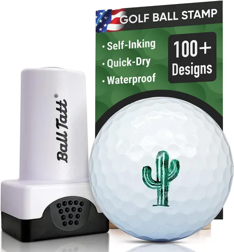 Miniatura 17 de Sello de pelota de golf - Marcador autoentintado - Herramienta de marcado permanente de secado rápido, sin fugas ni recargas, sello de golf