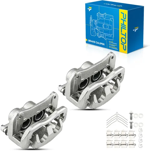 Miniatura 90 de PHILTOP Pinza de freno delantera compatible con S10 1982-2003, Sonoma 1991-2003, Camaro 1982-1992, El Camino 1978-1987, Monte Carlo 1978-1988