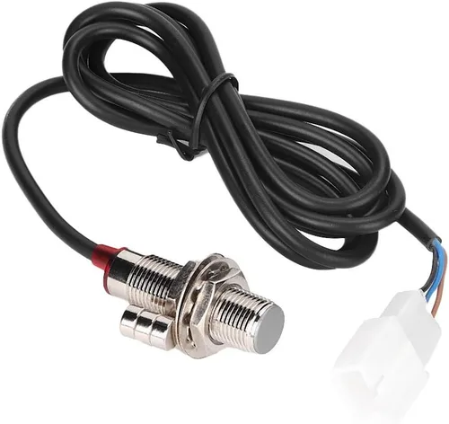 Miniatura 7 de Aramox Cable del velocímetro de la motocicleta de Digitaces, sensor del odómetro del tacómetro con 3 imanes