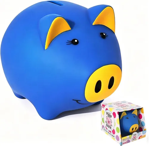 Alcancía Mágica para Niños y Adultos - Banco de Dinero de Plástico Irrompible con Cerradura, Banco de Monedas que Brilla en la Oscuridad - Regalo