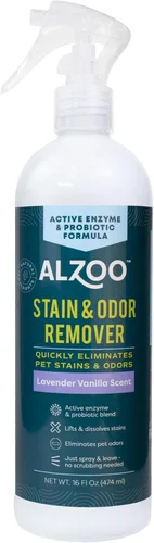 Miniatura 9 de ALZOO Removedor de manchas y olores, levanta y disuelve rápidamente las manchas de mascotas y ayuda a eliminar olores, ingredientes activos 100% a