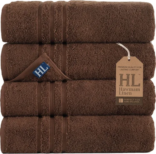 Miniatura 24 de Juego de 6 toallas de baño negras para baño, algodón turco original, suave, absorbente y de primera calidad, 2 toallas de baño, 2 manos y 2 toallas