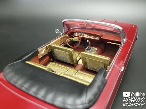 Miniatura 8 de AMT 1962 Chevy Impala Convertible 1:25 Modelo Kit