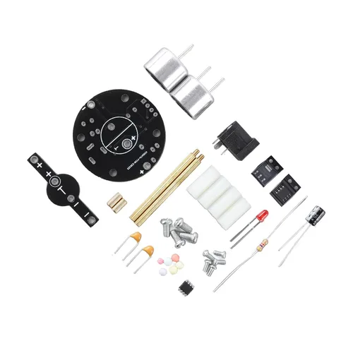 Miniatura 3 de Kit de práctica de soldadura de levitador ultrasónico, kit electrónico de levitación para experimentos de enseñanza científica, piezas de ensamblaje