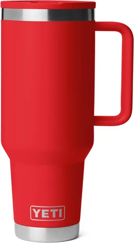 Miniatura 16 de YETI Rambler - Taza de viaje de 40 onzas con tapa abatible y pajilla, acero inoxidable, aislada al vacío, a prueba de fugas, apta para portavasos