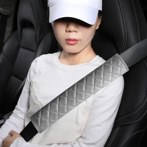 Miniatura 30 de HighnessHwoo Fundas de cinturón de seguridad extra largas para adultos, niños, mujeres y hombres, suave para cinturón de seguridad de automóvil