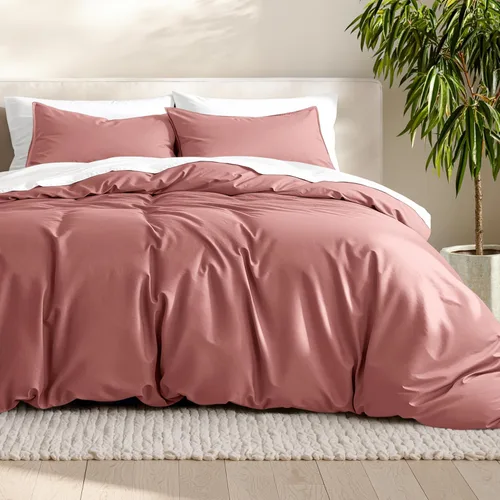 Miniatura 38 de Bare Home - Funda de edredón de ropa de cama extra larga - Colección premium de 1800 hilos súper suave - Funda de edredón ligera y fresca - Ropa