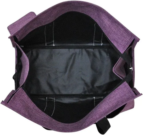 Miniatura 4 de Cherry Crosshatch Solid Print NGIL - Organizador con cremallera