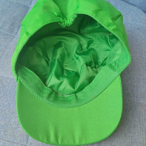 Miniatura 5 de Super Mario Bros Sombrero Luigi Gorra Cosplay para niños y adultos, disfraz de Halloween de béisbol, anime, unisex, 2 unidades, 22.83-23.62 pulgadas