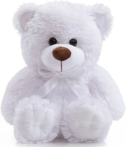 Miniatura 22 de Oso de peluche súper color, juguete de peluche para niños, novia, familia, felicitaciones, baby shower, cumpleaños, beige, 14 pulgadas