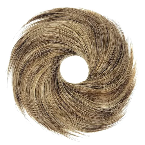 Miniatura 34 de HAIR COUTURE Avanti Moño desordenado - Pieza de extensión sintética instantánea, con pelo rizado ondulado postizo para mujeres