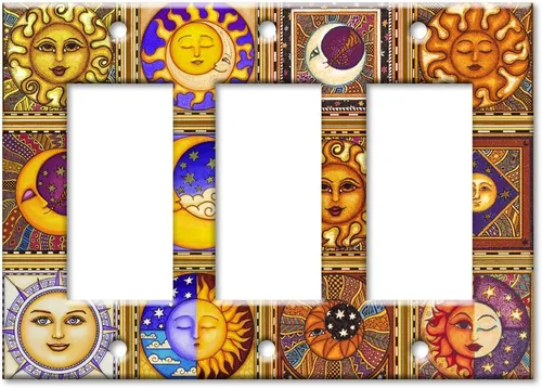 Miniatura 10 de Art Plates - Placa de interruptor de Celestial - Single Gang Toggle - Imagen de Dan Morris Single Toggle