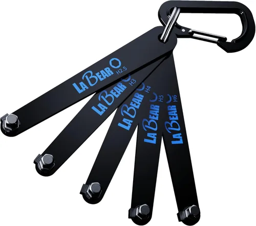 Miniatura 6 de LABEAR - Juego de tornillos torx de bajo perfil, tornillo torx de bajo perfil, Juego de destornilladores torx de perfil ultra bajo de 5 piezas