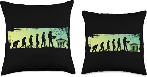 Miniatura 3 de Beekeepers Naturals Bee Pollen Honey Making Evolution Honey Bees Supplies Beekeeper Throw Pillow, 18x18, Multicolor