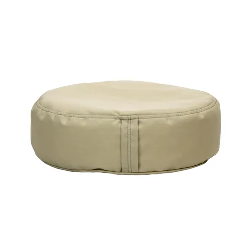 Miniatura 3 de FDP 13925-SD - Cojines redondos de suelo de olefina de 16 pulgadas con asas, para interiores y exteriores, asientos flexibles para decoración