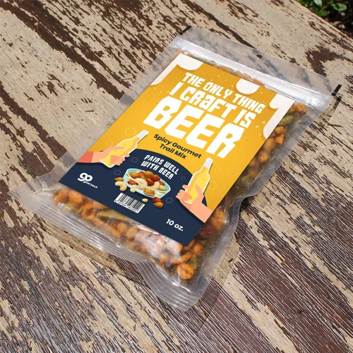 Miniatura 6 de Divertidas ideas de regalo de mezcla de frutos secos, divertidos rellenos de calcetines para hombres, regalos picantes para hombres, regalos Cerveza