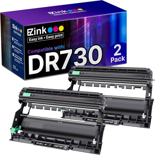 E-Z Ink Unidad de tambor de repuesto compatible para Brother DR 730 Unidad de tambor compatible con impresora HL-L2350DW HL-L2395DW HL-L2370DW