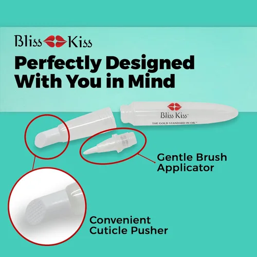 Miniatura 4 de Bliss Kiss Bolígrafo de Aceite para Cutículas Recargable de Compresión, Vacío Paquete de 3, Ideal para Aceite de Crecimiento de Uñas y Aplicación