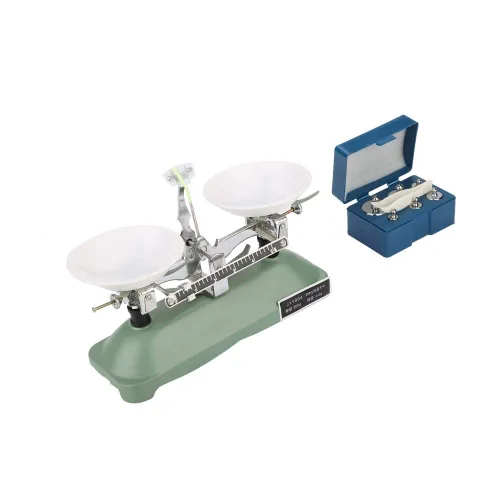 Miniatura 3 de Balanza de haz de equilibrio, escala de equilibrio científico de laboratorio, haz triple para herramienta de enseñanza