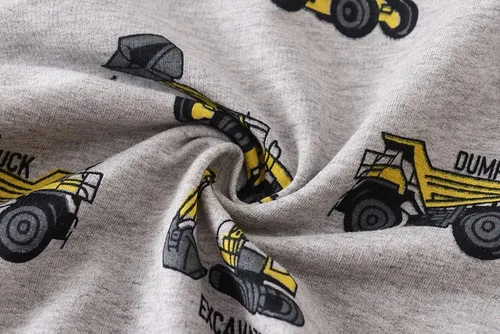 Miniatura 5 de Sudaderas para niños pequeños, de algodón, de manga larga, cuello redondo, sin botones, con estampado de dibujos animados, 2-7T