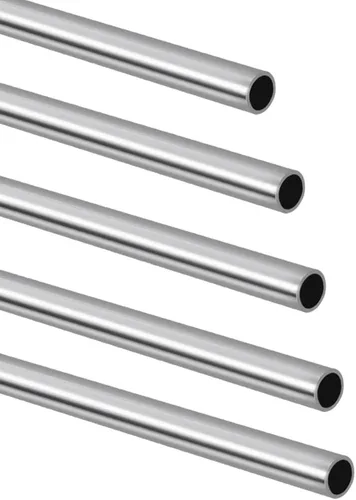 Tubo de acero inoxidable 304, diámetro exterior de 3/16 pulgadas, pared de tubo grueso, para soldar, redondo, recto, industrial, 10 pulgadas de