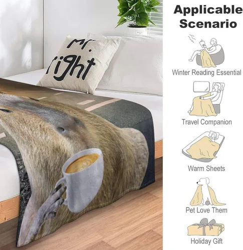 Miniatura 4 de Mantas para niños personalizadas con nombre, mantas pequeñas de 50 x 40 pulgadas para niños, niños y niñas, forro polar de franela suave y mullida