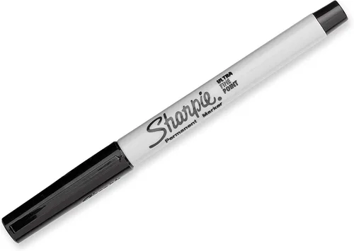 Miniatura 2 de Sharpie Marcadores permanentes, punta ultrafina, negro, 24