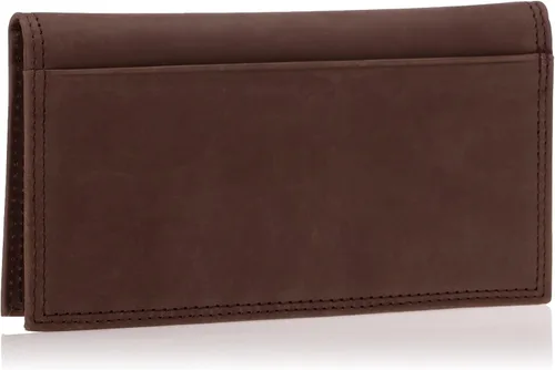 Miniatura 2 de Timberland PRO Billetera larga de cuero para hombre con RFID, marrón oscuro, talla única, Marrón oscuro