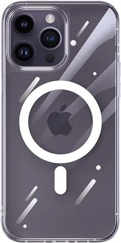 Funda magnética transparente para iPhone 11 de 6.1 pulgadas, compatible con carga MagSafe, [antiamarilleo] [Ultra delgada] [200% de protección